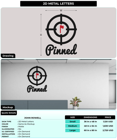 CUSTOM MOCKUP SIGN FOR John Rowell