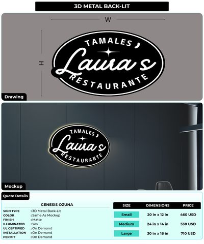CUSTOM MOCKUP SIGN FOR Genesis Ozuna