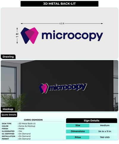 CUSTOM MOCKUP SIGN FOR Chris Oshodin