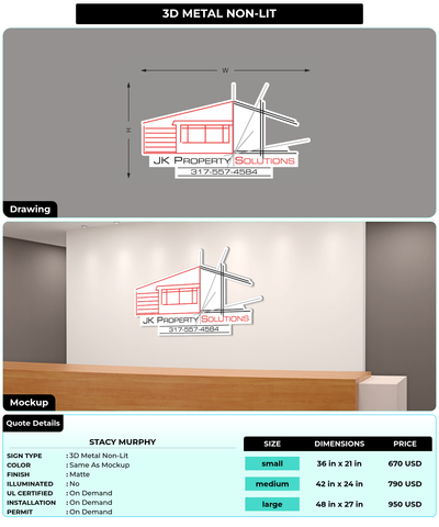 CUSTOM MOCKUP SIGN FOR Stacy Murphy