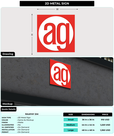 CUSTOM MOCKUP SIGN FOR Raafay Zai