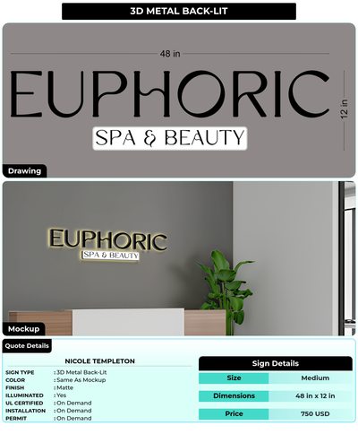 CUSTOM MOCKUP SIGN FOR Nicole Templeton