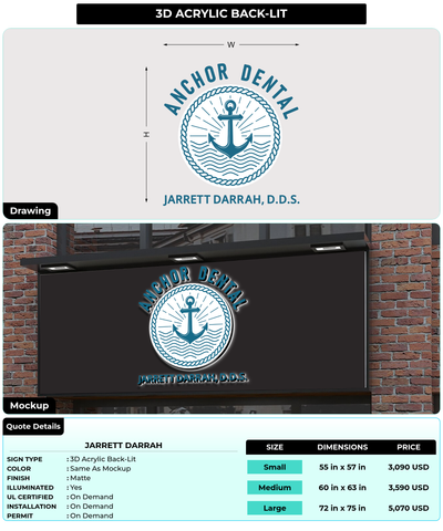 CUSTOM MOCKUP SIGN FOR Jarrett Darrah