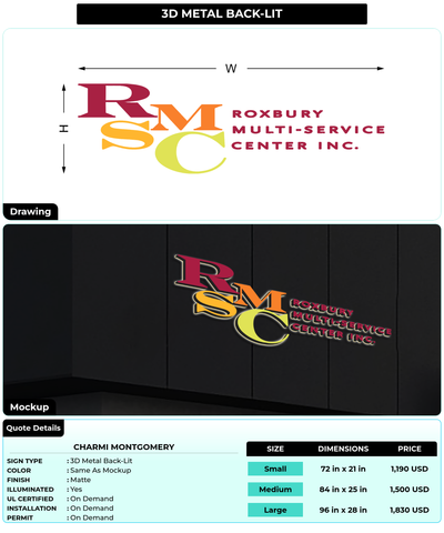 CUSTOM MOCKUP SIGN FOR Charmi Montgomery
