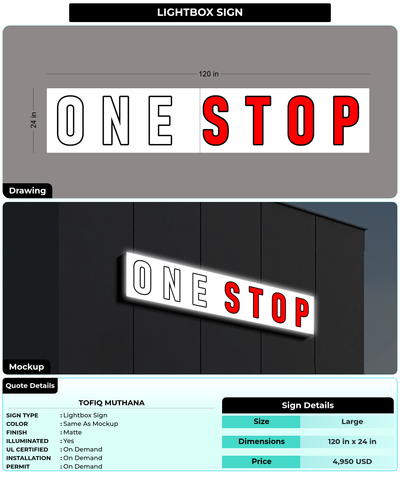 CUSTOM MOCKUP SIGN FOR Tofiq Muthana