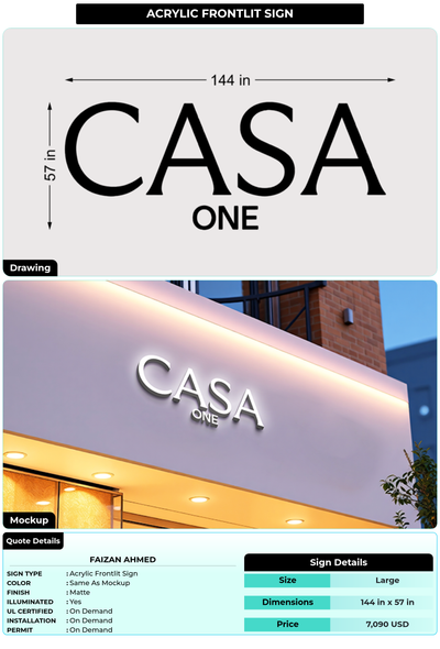 CUSTOM MOCKUP SIGN FOR Faizan Ahmed