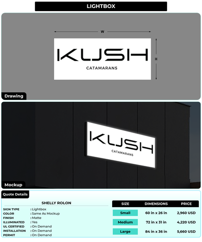 CUSTOM MOCKUP SIGN FOR Shelly Rolon