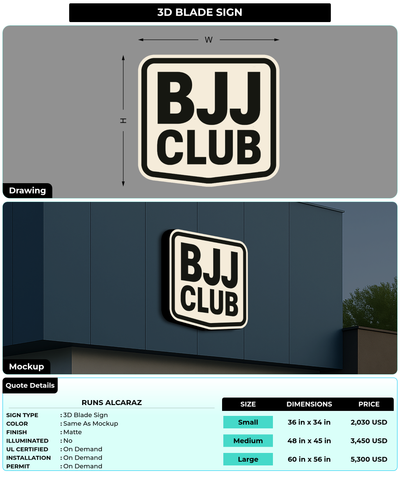 CUSTOM MOCKUP SIGN FOR Runs Alcaraz