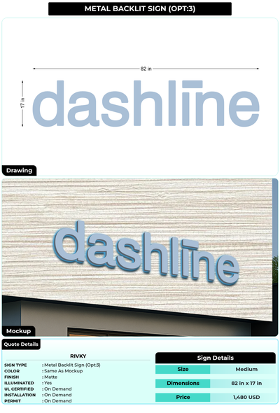 CUSTOM MOCKUP SIGN FOR rivky