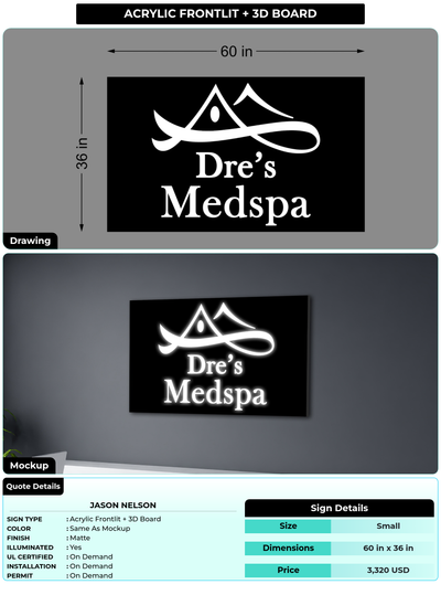 CUSTOM MOCKUP SIGN FOR Jason Nelson