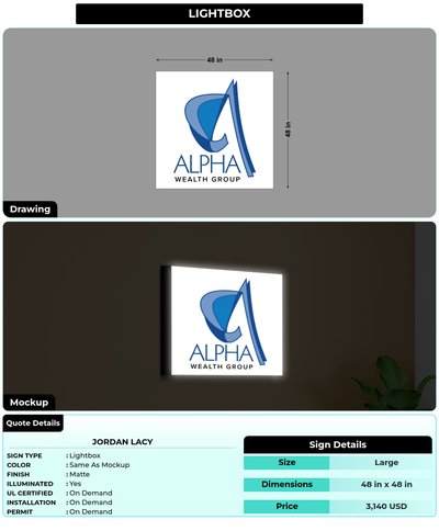 CUSTOM MOCKUP SIGN FOR Jordan Lacy