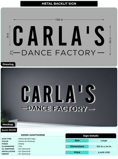 CUSTOM MOCKUP SIGN FOR Derek Hawthorne
