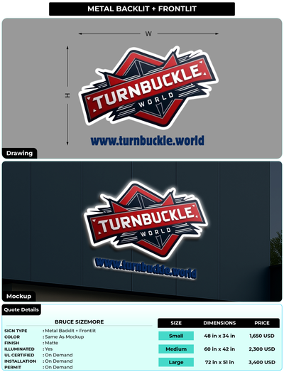 CUSTOM MOCKUP SIGN FOR Bruce Sizemore