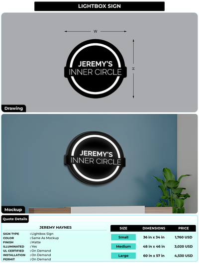 CUSTOM MOCKUP SIGN FOR Jeremy Haynes