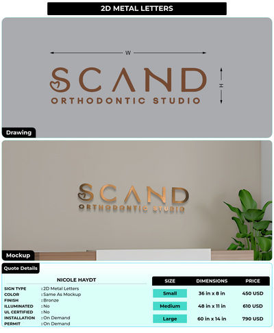 CUSTOM MOCKUP SIGN FOR Nicole Haydt