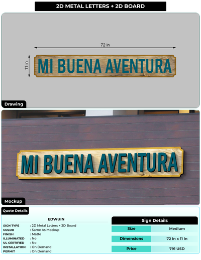 CUSTOM MOCKUP SIGN FOR edwuin