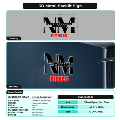 Custom Signs For Keiyla  Rodriguez