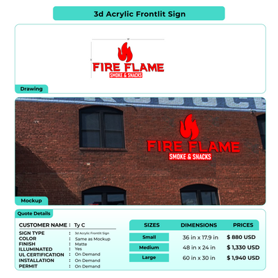 Custom Signs for Ty C