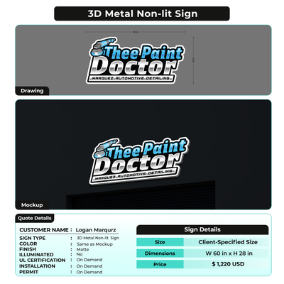 Custom Signs For Logan Marqurz