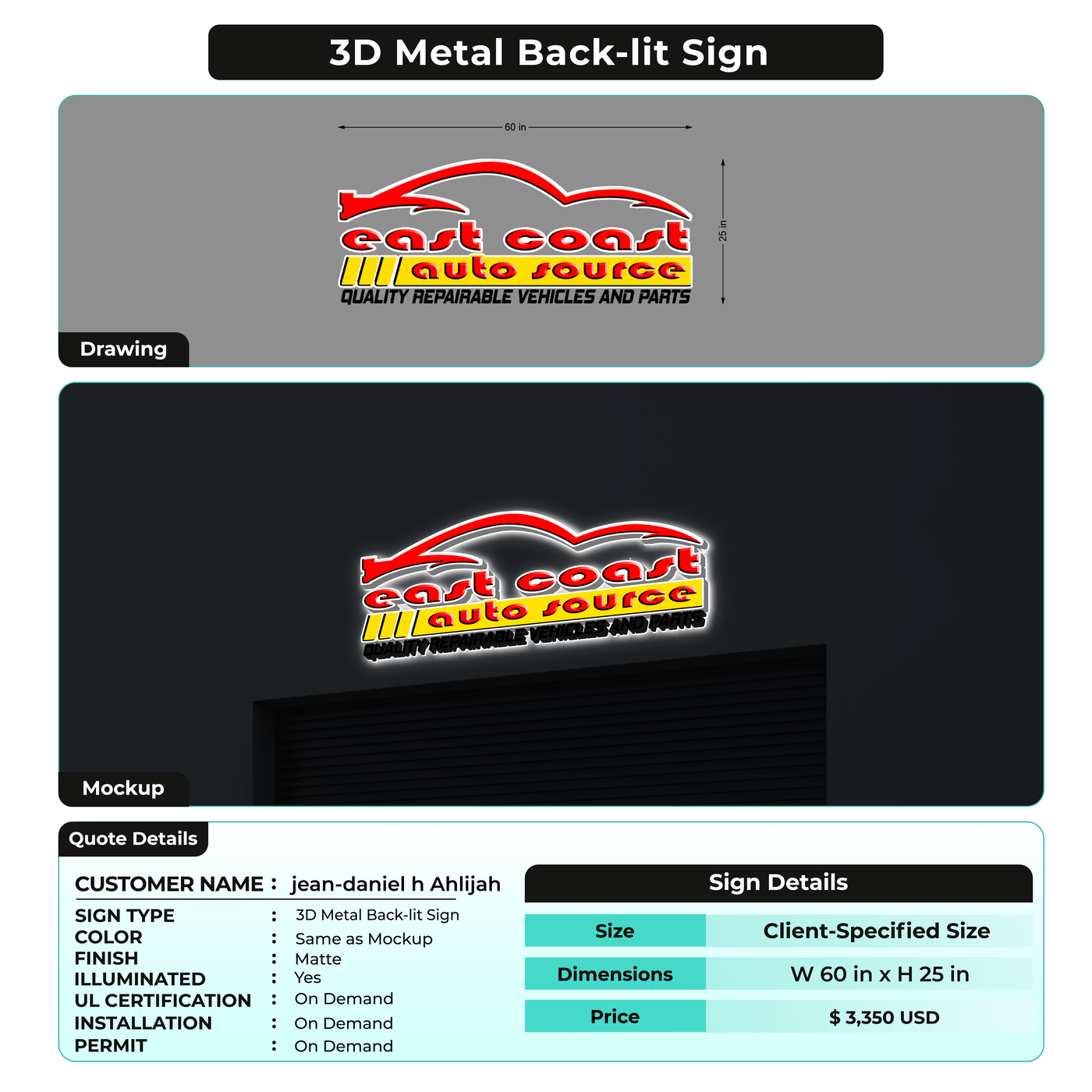 Custom Signs For jean-daniel h Ahlijah
