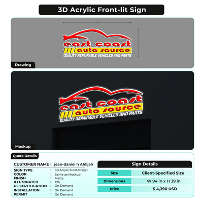 Custom Signs For jean-daniel h Ahlijah