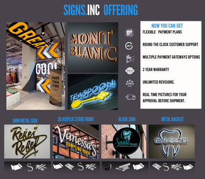 Custom Signs For John Roman