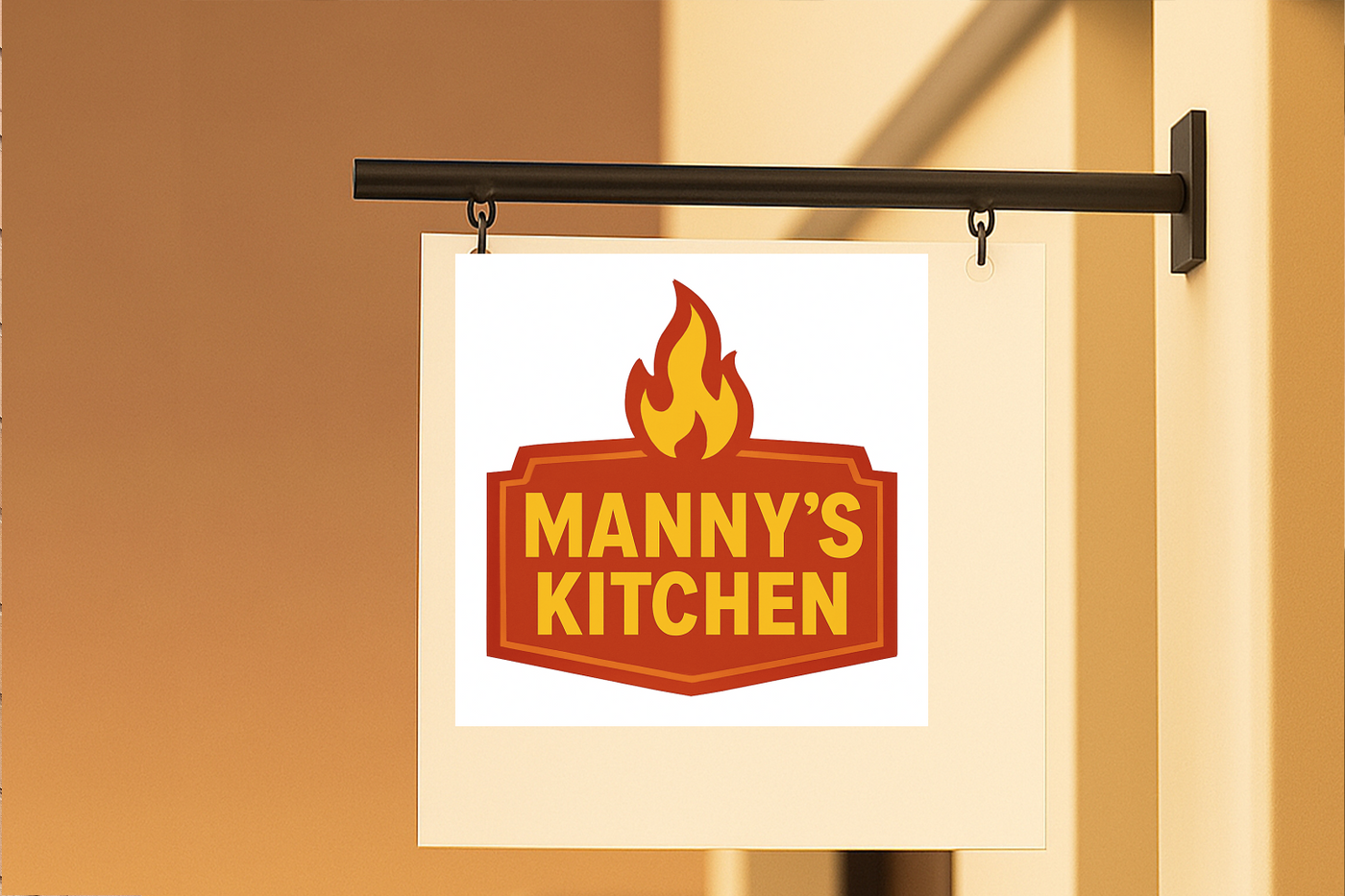 Custom Blade Sign Small Mockup #842