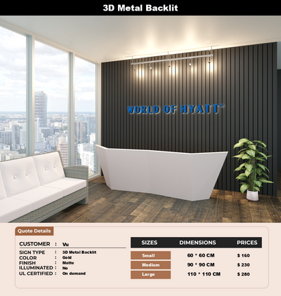 Signage Mockups for Vu