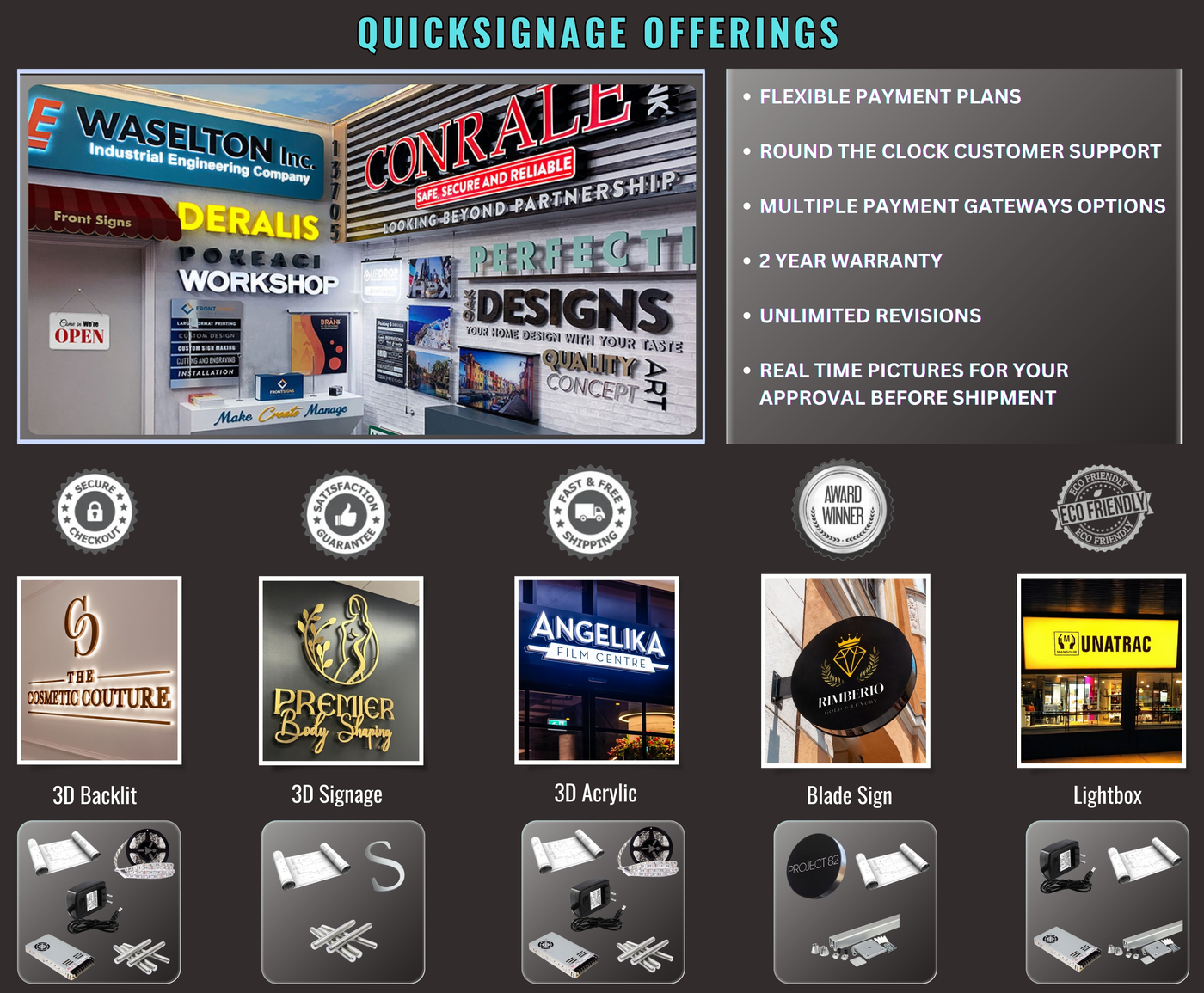 Custom Signs for Eddy Dhawan